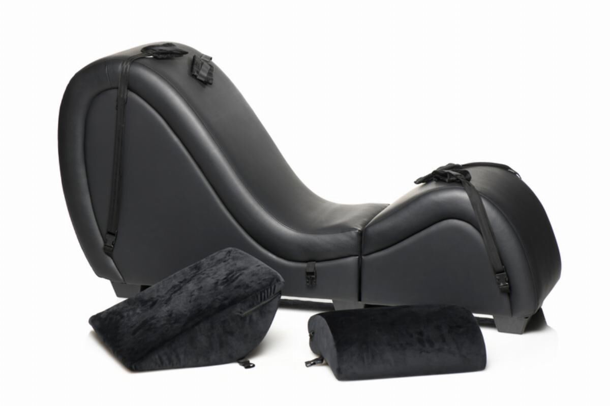 ����-������ � ��������� Master Series Kinky Sex Lounge with Cushions &mdash; Black