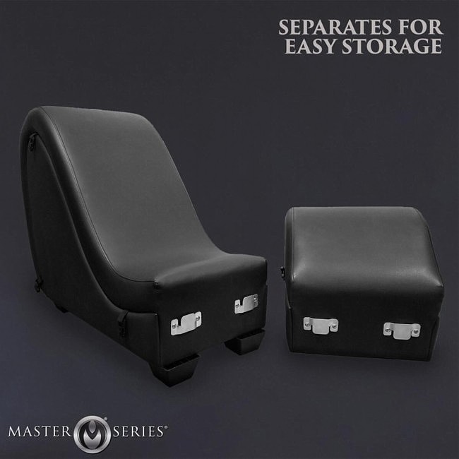 -   Master Series Kinky Sex Lounge with Cushions — Black