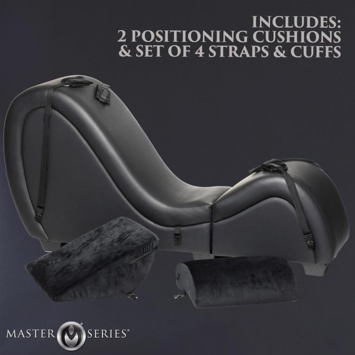 ����-������ � ��������� Master Series Kinky Sex Lounge with Cushions &mdash; Black