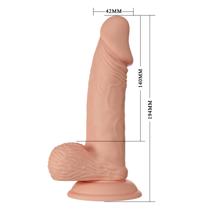  Beautiful Encounter Zebulon Dildo Flesh, 19,4 
