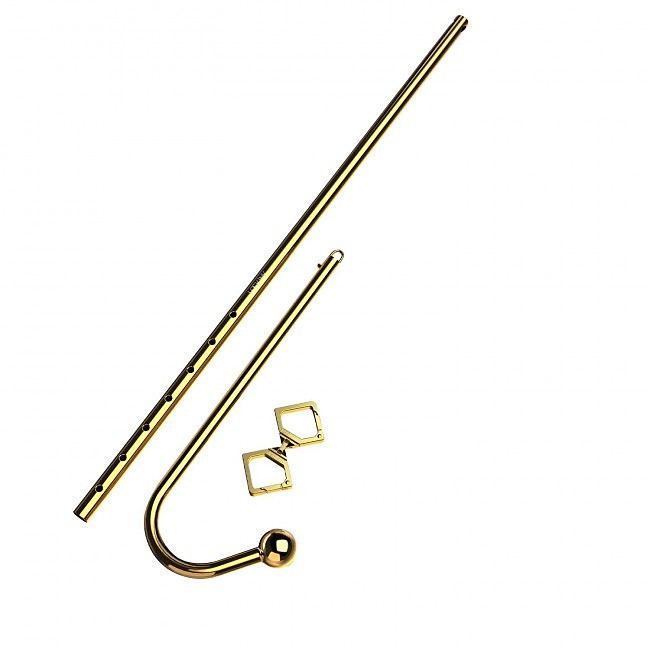      LOCKINK Golden Adjustable Anal Hook Set, 31,5  2 