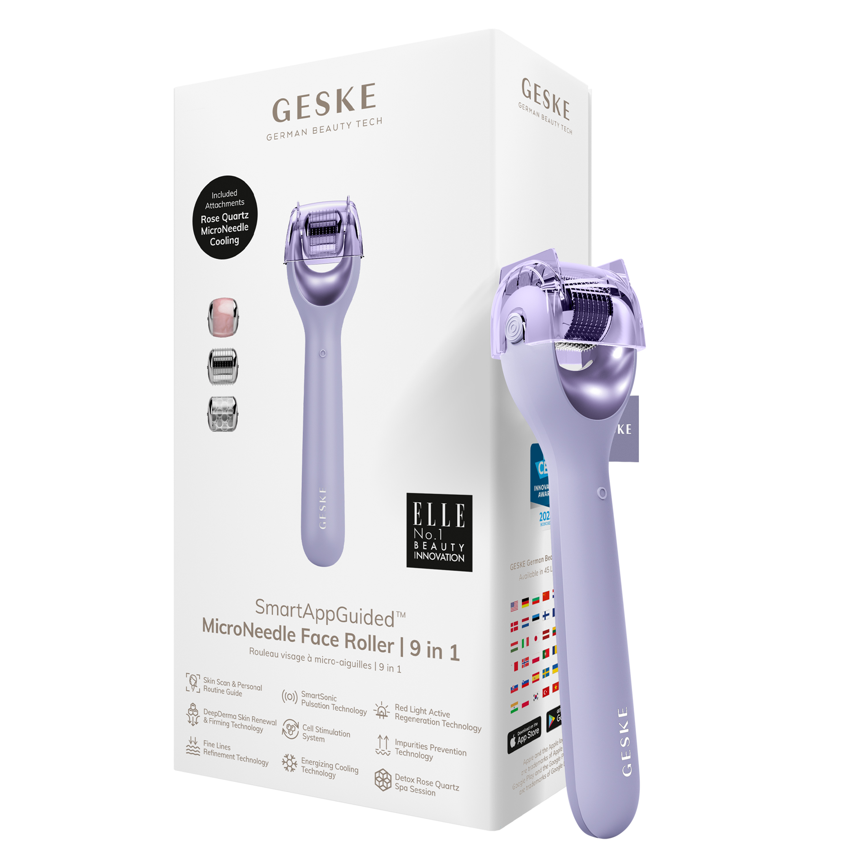       GESKE MicroNeedle Face Roller 91