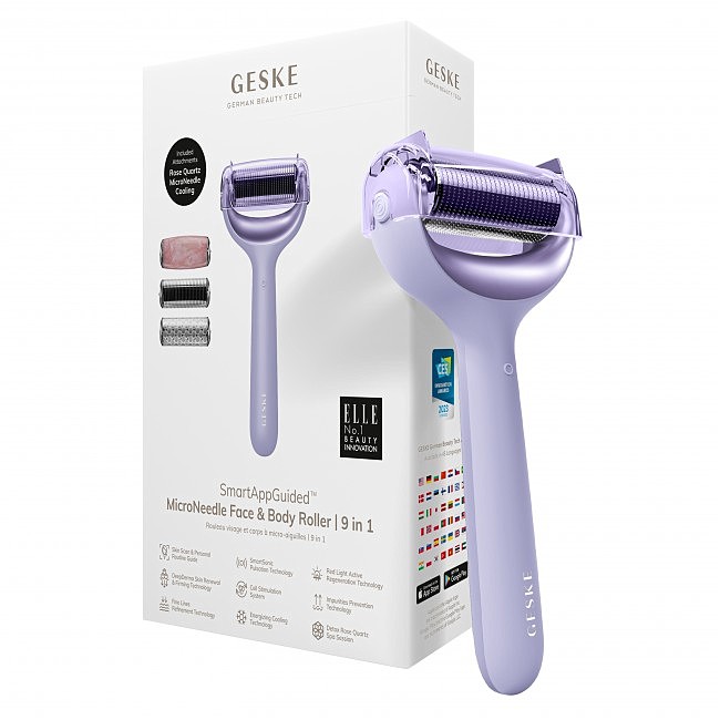        GESKE MicroNeedle Face&Body Roller