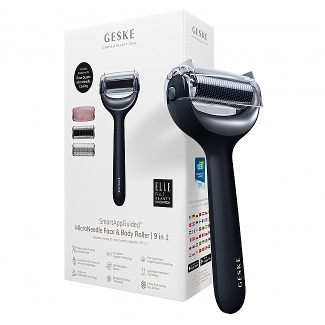        GESKE MicroNeedle Face&Body Roller