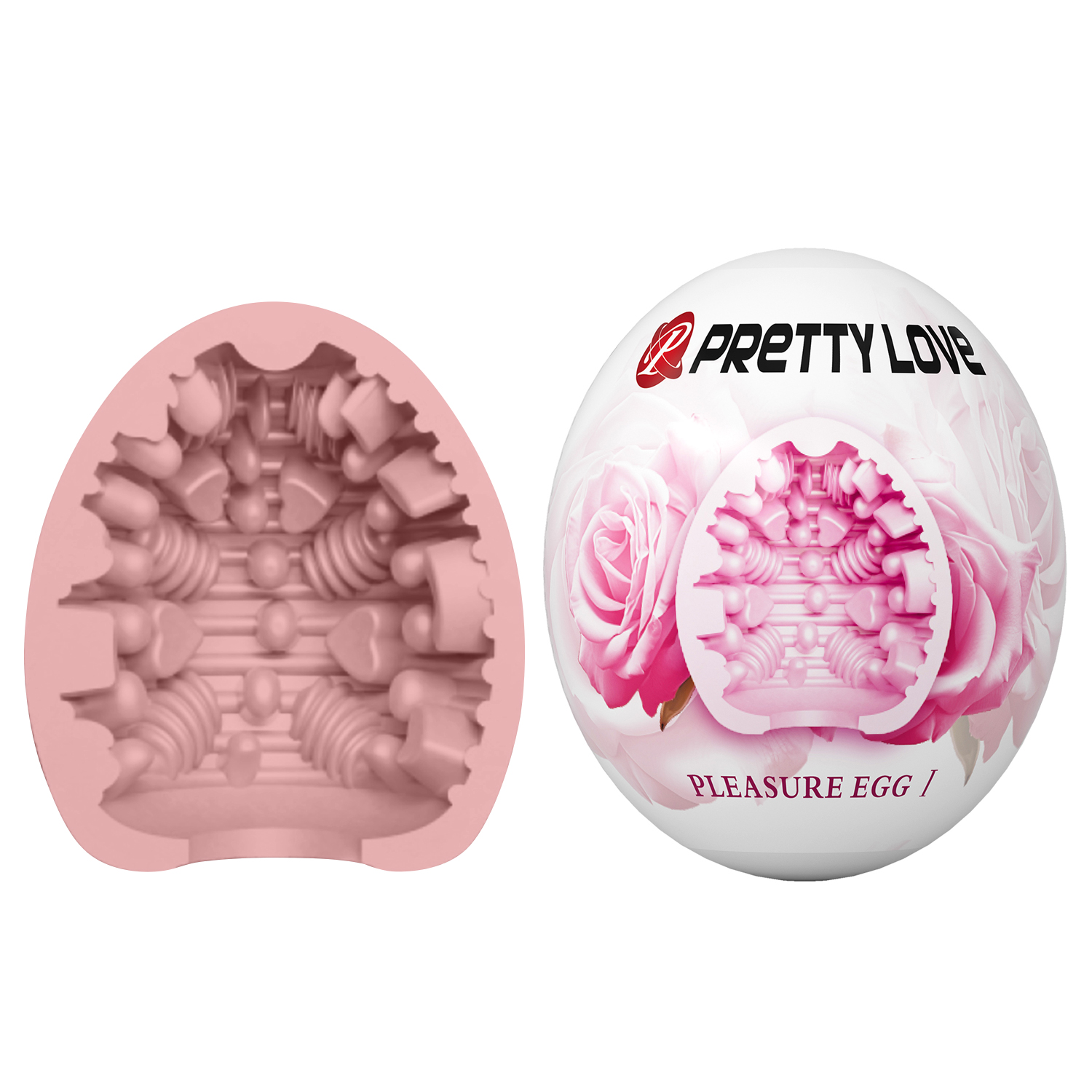 - Pretty Love Pleasure Egg Masturbator Pink, 5,5  5 
