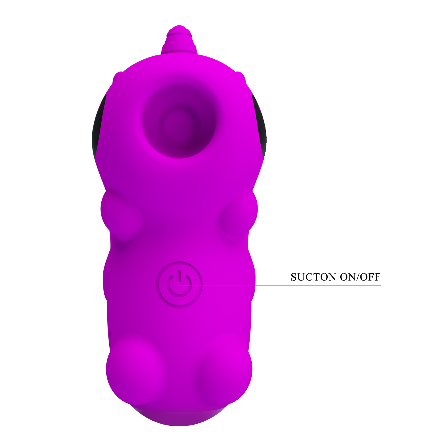 	��������� ���������� �� ����� Pretty Love Magic Unicorn Stimulator Purple, 7,5 � 3,2 ��