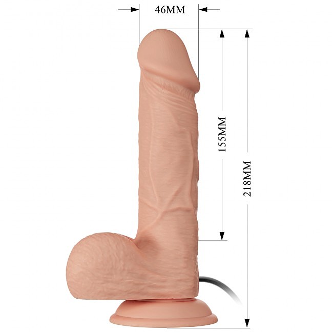   Baile Beautiful Encounter Bahamut Vibrator Flesh, 21,8   4,6 
