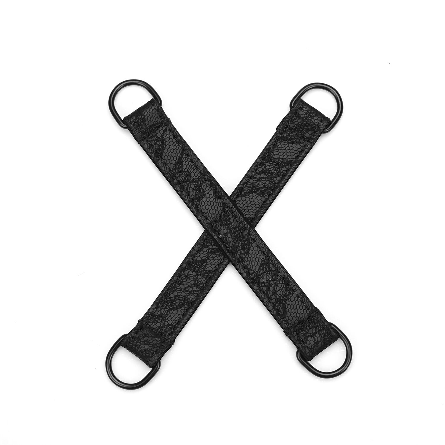 - Liebe Seele Black Lace and Neoprene 11pcs Bondage Kit, 