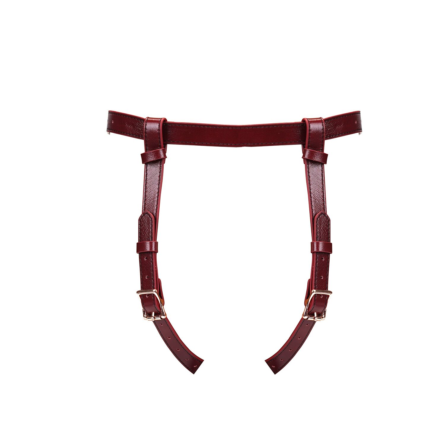     Liebe Seele Wine Red Strap on Harness,  