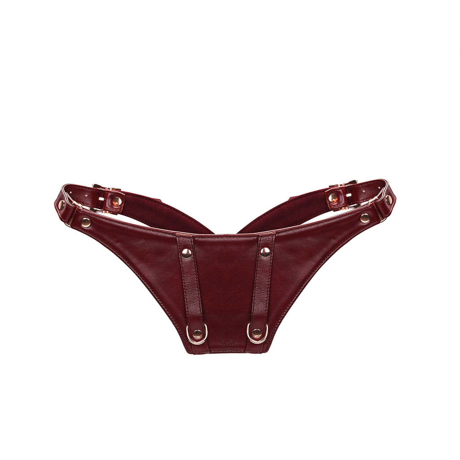     Liebe Seele Wine Red Forced Orgasm Strop,  