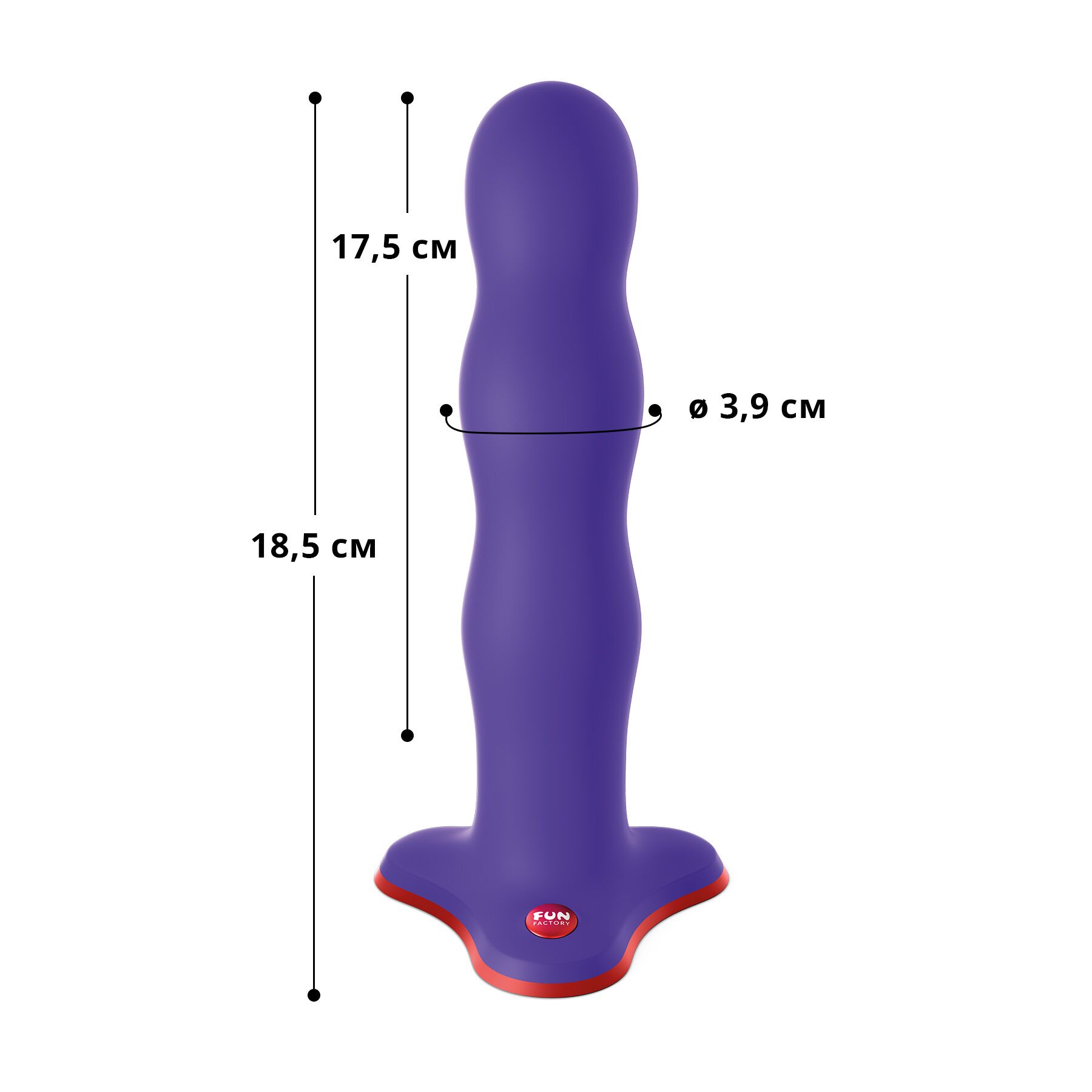     Fun Factory BOUNCER Purple,   , 18,5  3,9 