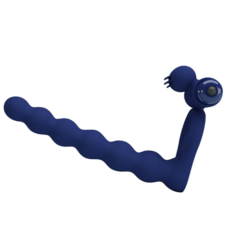     Pretty Love Vibro Cock Ring Blue, 10  