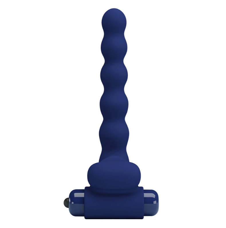     Pretty Love Vibro Cock Ring Blue, 10  