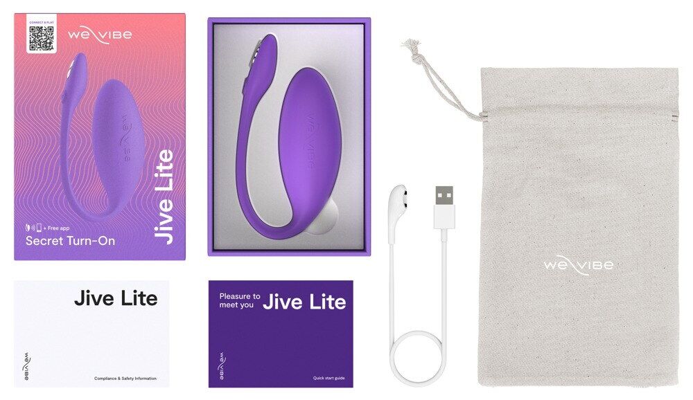  - We-Vibe Jive Lite Purple, , 5,8 &#215; 1,2 &#215; 3,5 