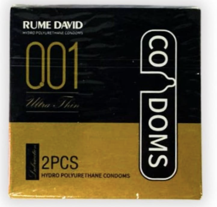   Rume David hydpo polyurethane condoms, 001 , 2 