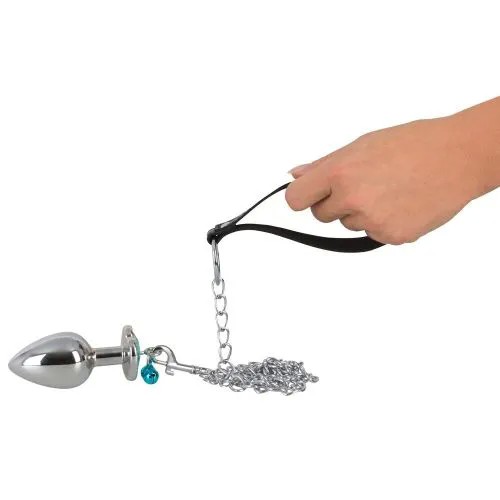      Butt Plug Set with a Leash, -,  