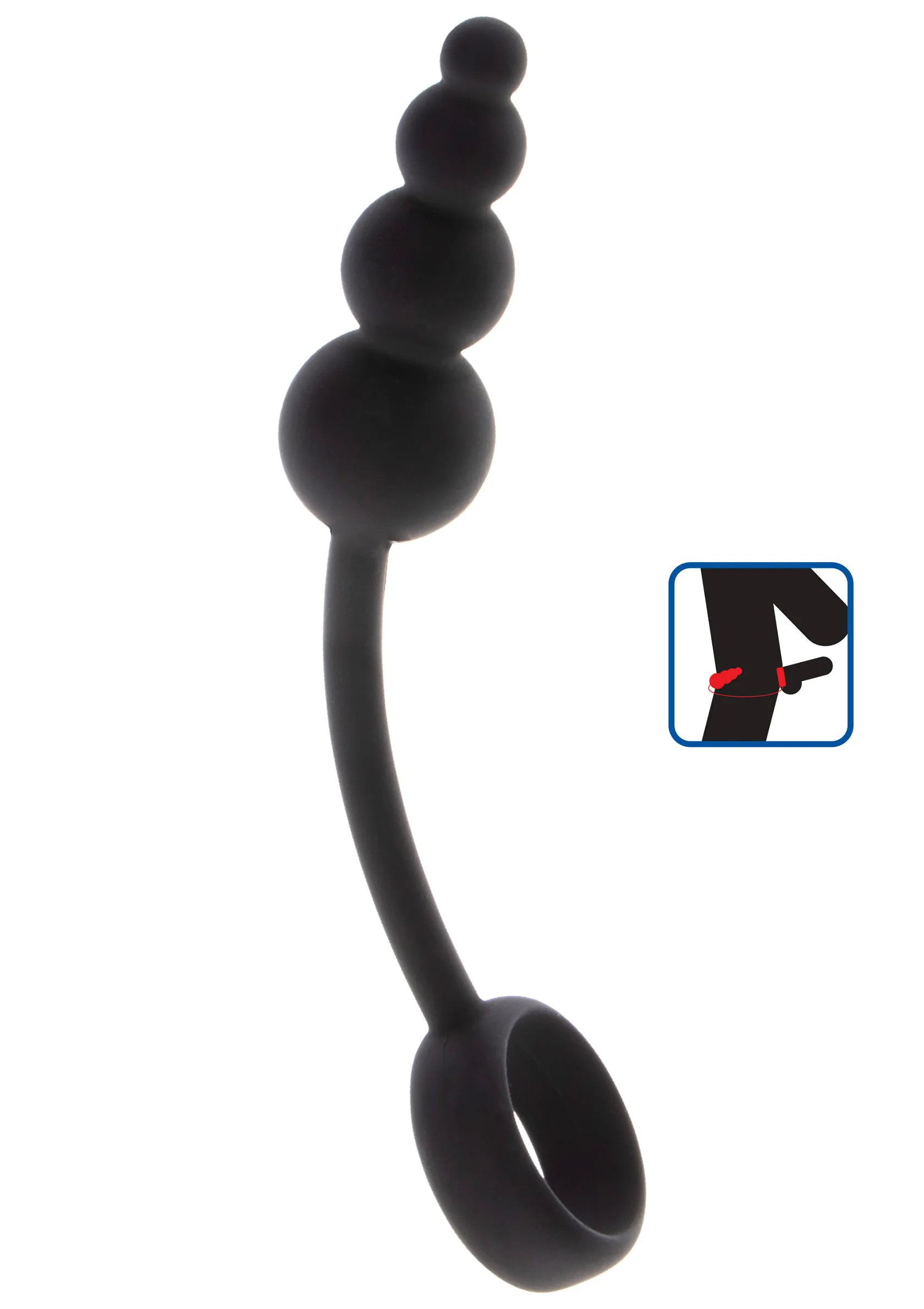      ToyJoy Manpower Anal Plug & Cock Ring, 