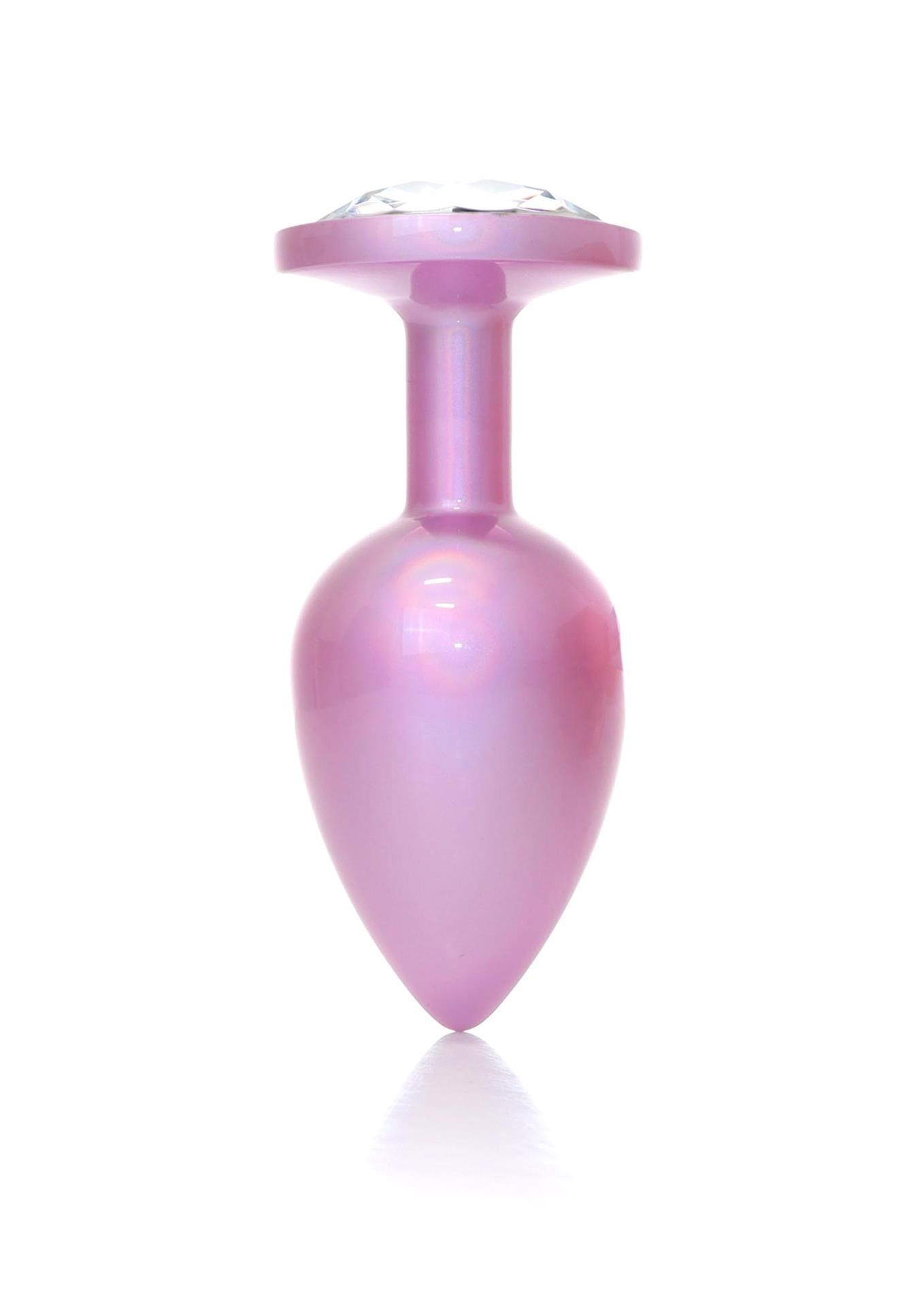    Jewellery Pearl Pink Plug Clear,  