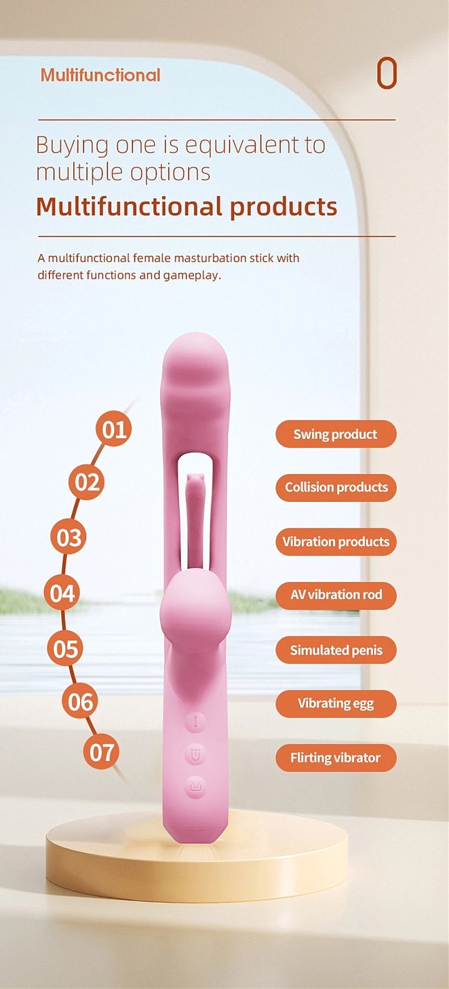   Corse USB 36 functions of vibration and tapping