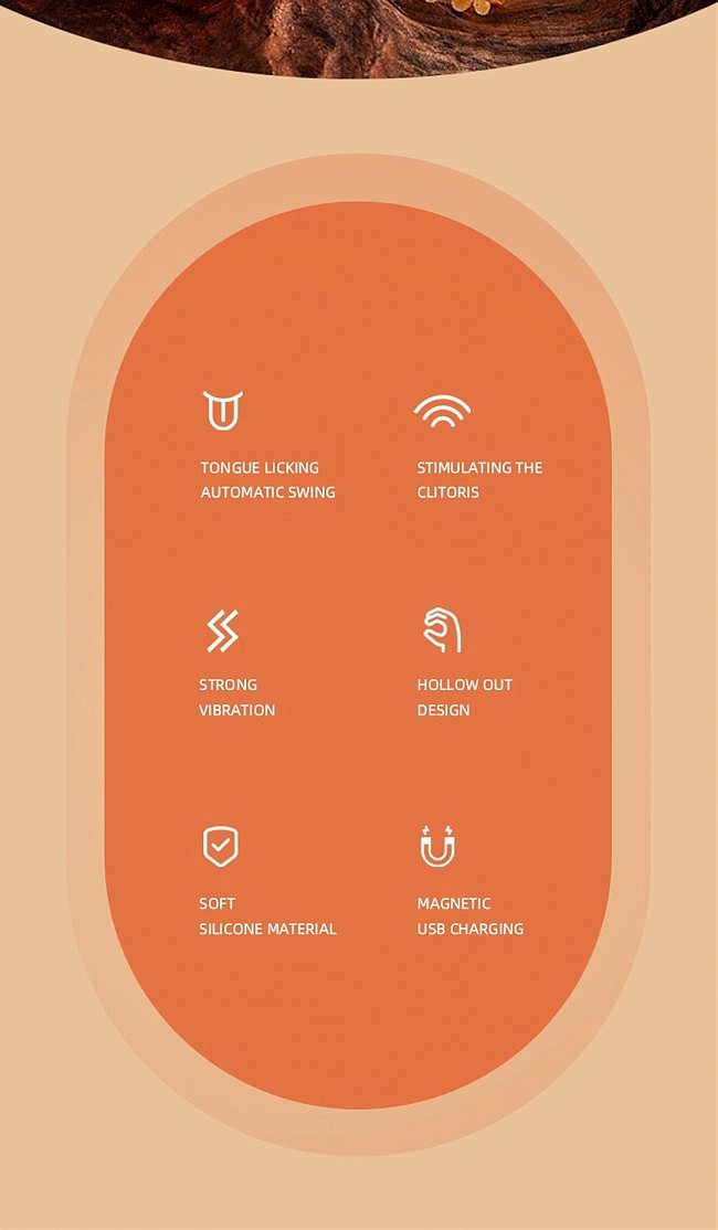   Corse USB 36 functions of vibration and tapping