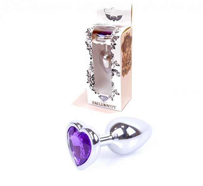     Jewellery Silver Heart PLUG, 7  2,7 