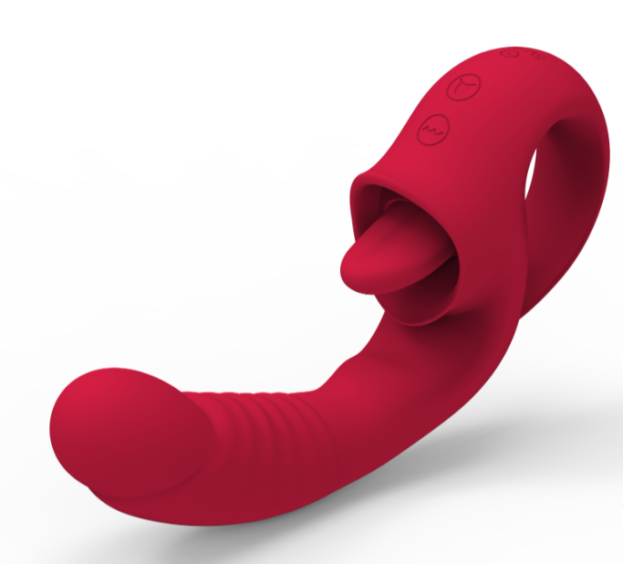       Rechargeable Licking Vibrator USB 10 Functions