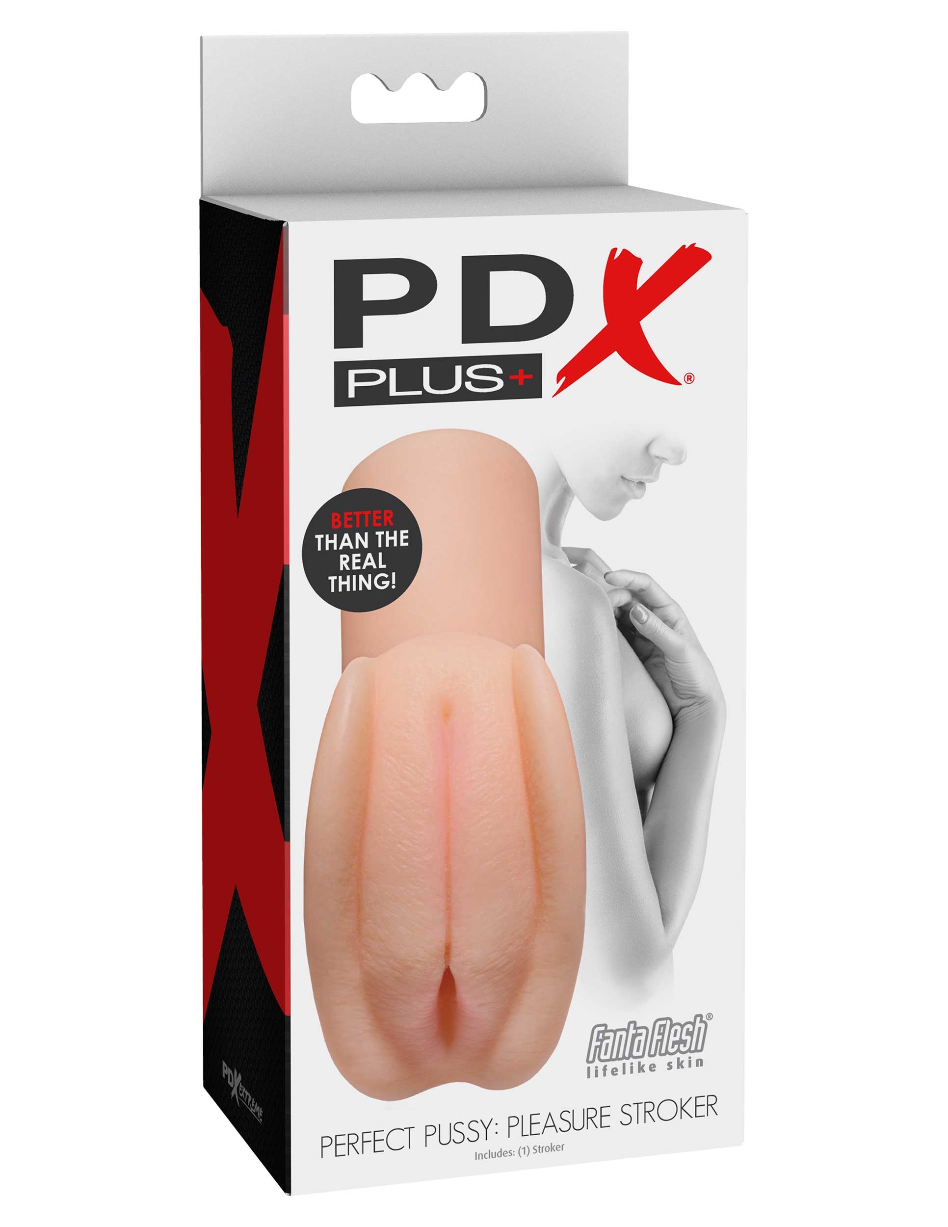 ����������� PDX Extreme Mega Grip Vibrating Stroker Pussy, 10 ������� ��������