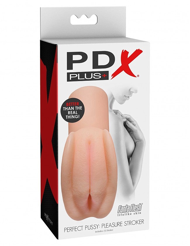 ����������� PDX Extreme Mega Grip Vibrating Stroker Pussy, 10 ������� ��������