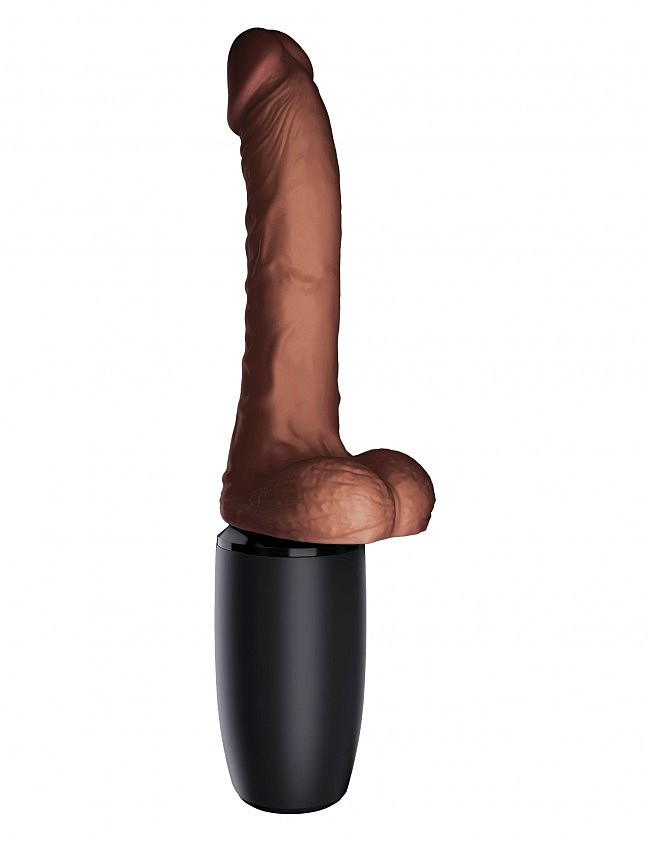 -   King Cock Plus 7,5 Thrusting Cock with Balls, 29,7  3,6 
