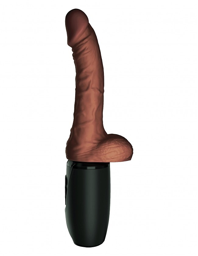 -   King Cock Plus 7,5 Thrusting Cock with Balls, 29,7  3,6 