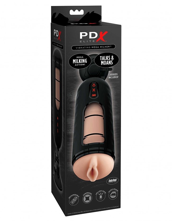    PDX Elite Vibrating Mega Milker, , , 