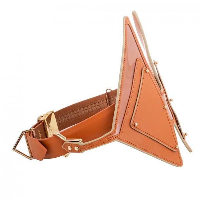    LOCKINK Vixen Blindfold Brown Set