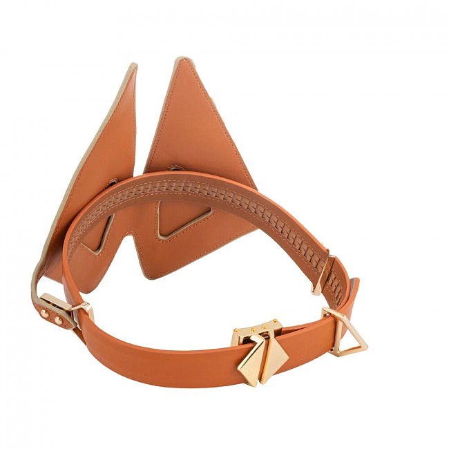    LOCKINK Vixen Blindfold Brown Set