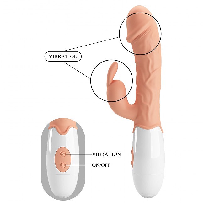 - Pretty Love Easter Bunny Vibrator Flesh, 30  