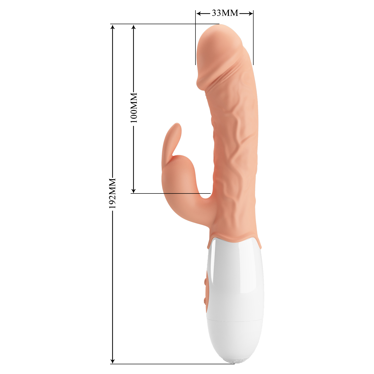 - Pretty Love Easter Bunny Vibrator Flesh, 30  