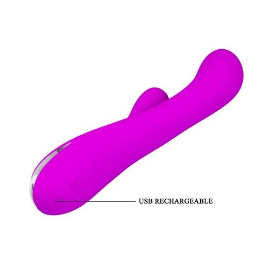 	 - Pretty Love Wilbur Vibrator Pink With Heating, +