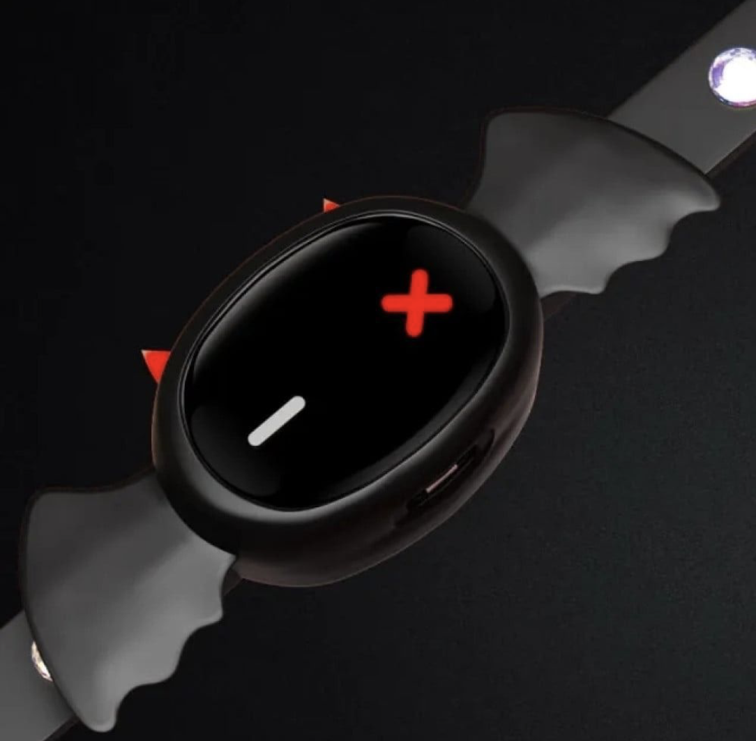    Lockink  QIUI Love Devil APP Control Estim Silicone Collar