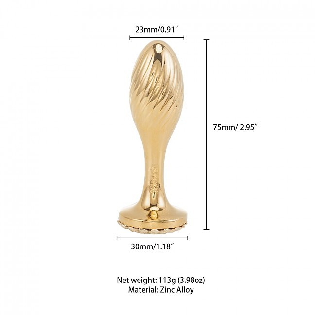   LOCKINK SEVANDA Pearl Pear-shape Anal Plug