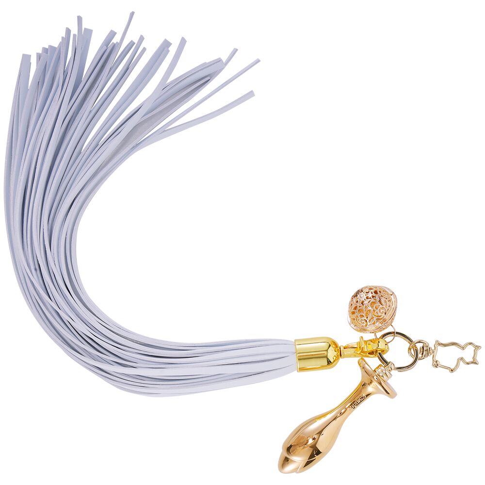      LOCKINK SEVANDA White Pony-Tail Anal Rose-shape Plug