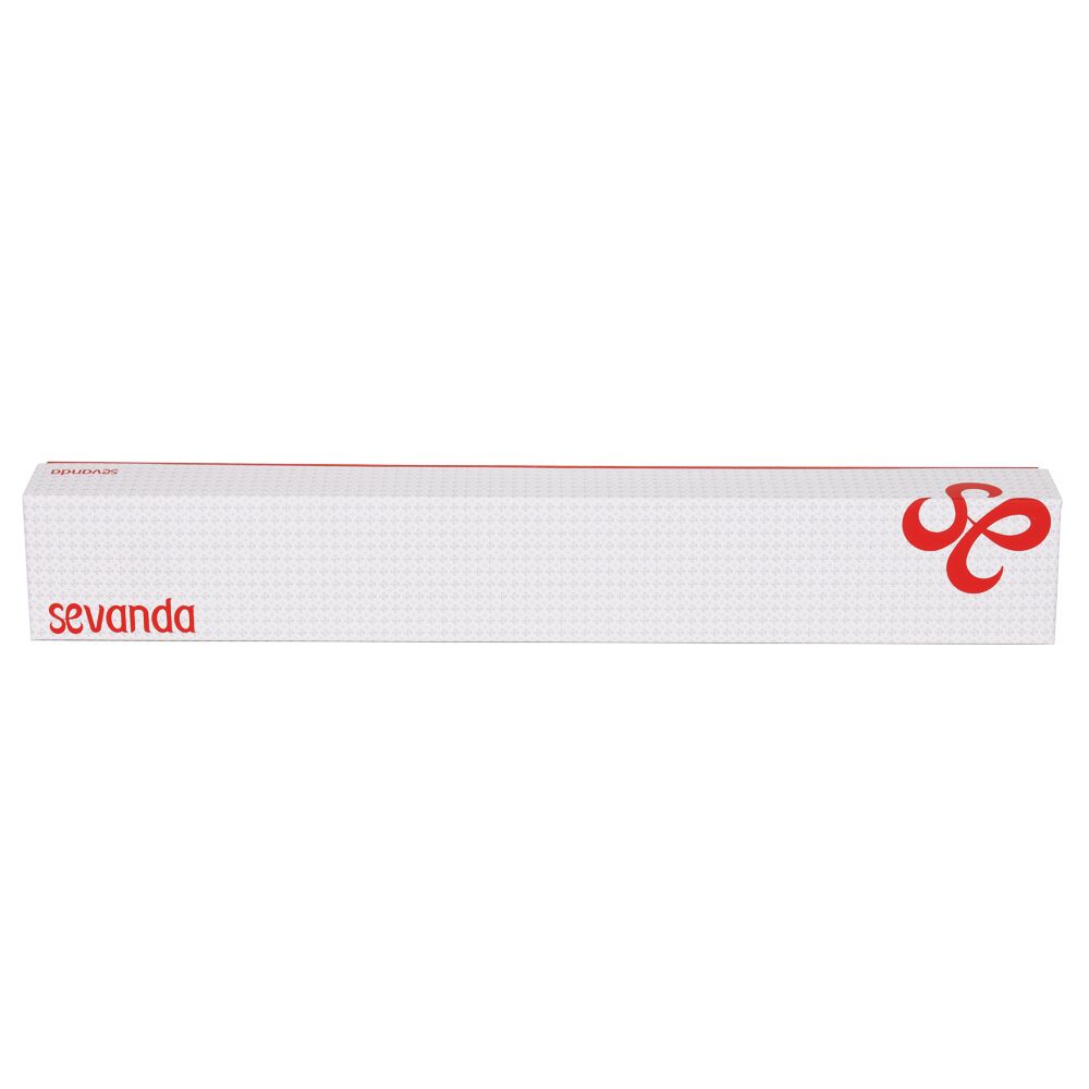 ������� LOCKINK SEVANDA Red & Black Braided Tail Flogger