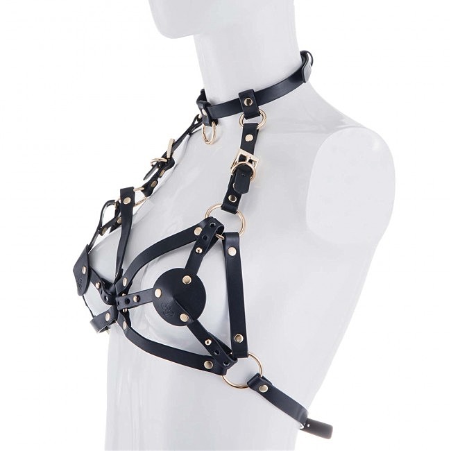    LOCKINK SEVANDA Queen Chest Harness with Removable Bra