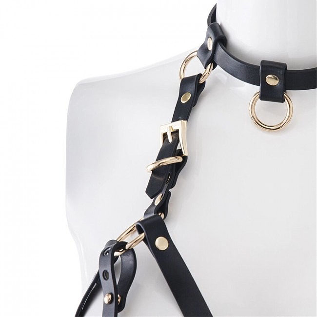    LOCKINK SEVANDA Queen Chest Harness with Removable Bra