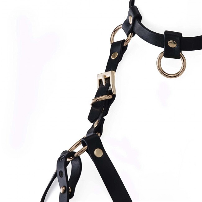    LOCKINK SEVANDA Queen Chest Harness with Removable Bra