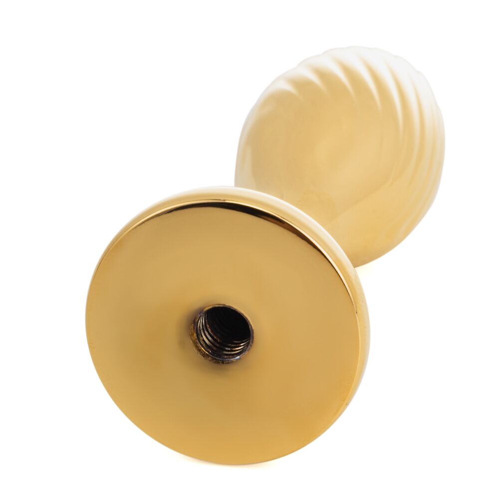      LOCKINK SEVANDA White Bunny-Tail Anal Pear-shape Plug