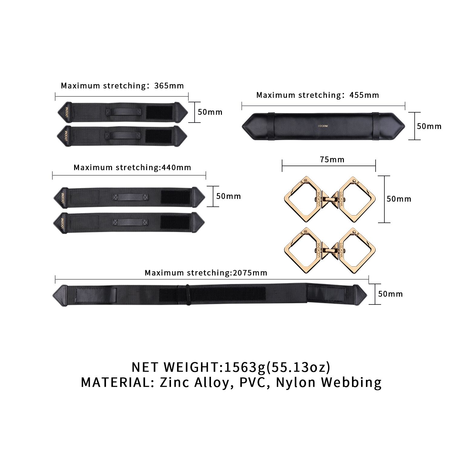    LOCKINK Leg Spreader Strap