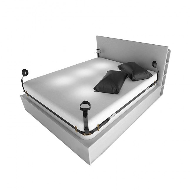      LOCKINK BDSM Adjustable Bed Restraint Kit