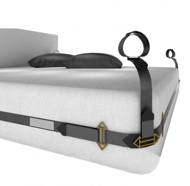      LOCKINK BDSM Adjustable Bed Restraint Kit