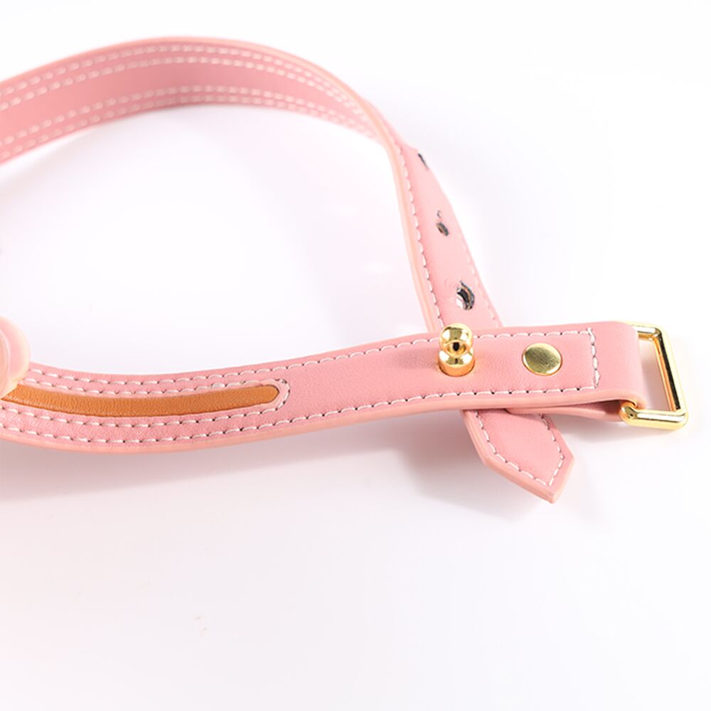      LOCKINK SEVANDA Love Heart Butterfly Leather Collar Set
