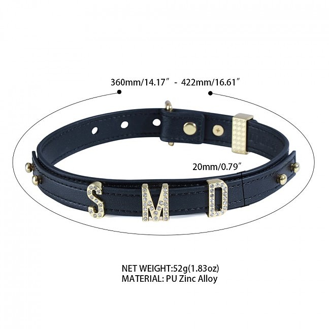  LOCKINK Dark DIY Alphabet Collar