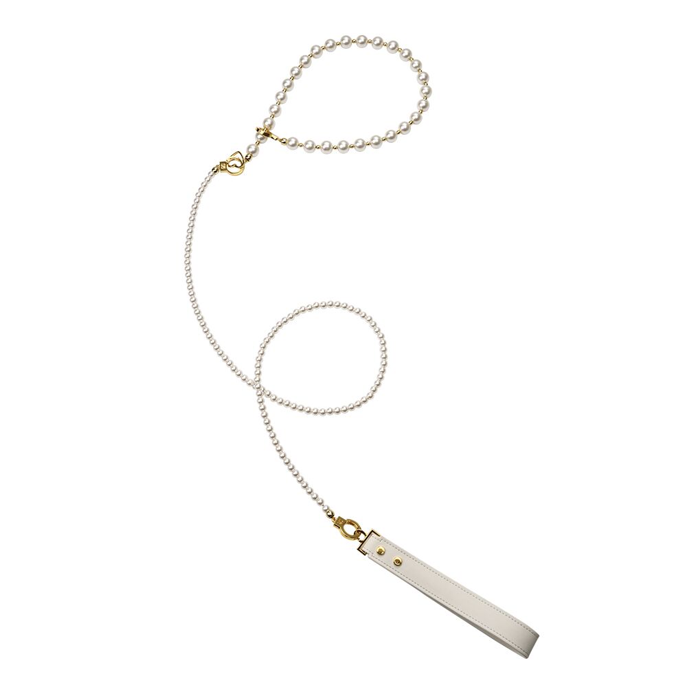     LOCKINK Pearl Collar & Leash Set